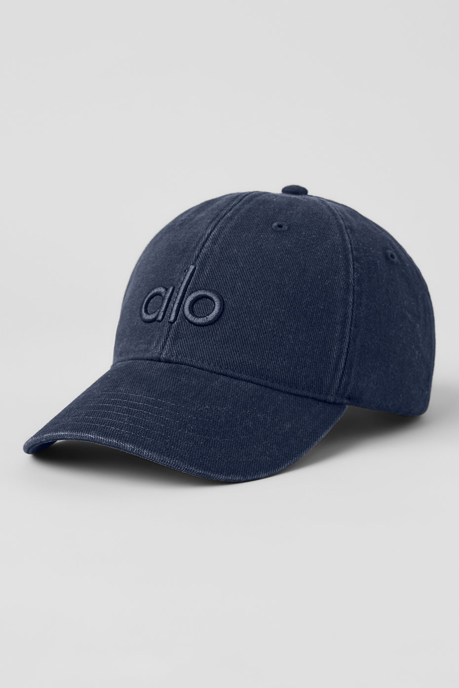 Washed Off Duty Cap   Vintage Navy