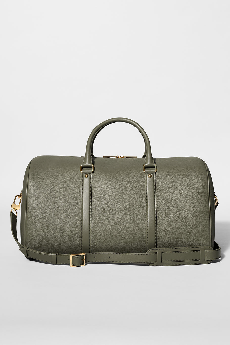 Alternative view of ALO Voyage Duffle   Olive Tree Leather