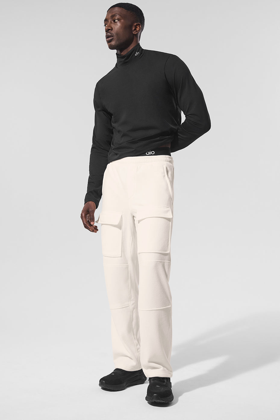 Polar Fleece Ridge Cargo Pants   Ivory