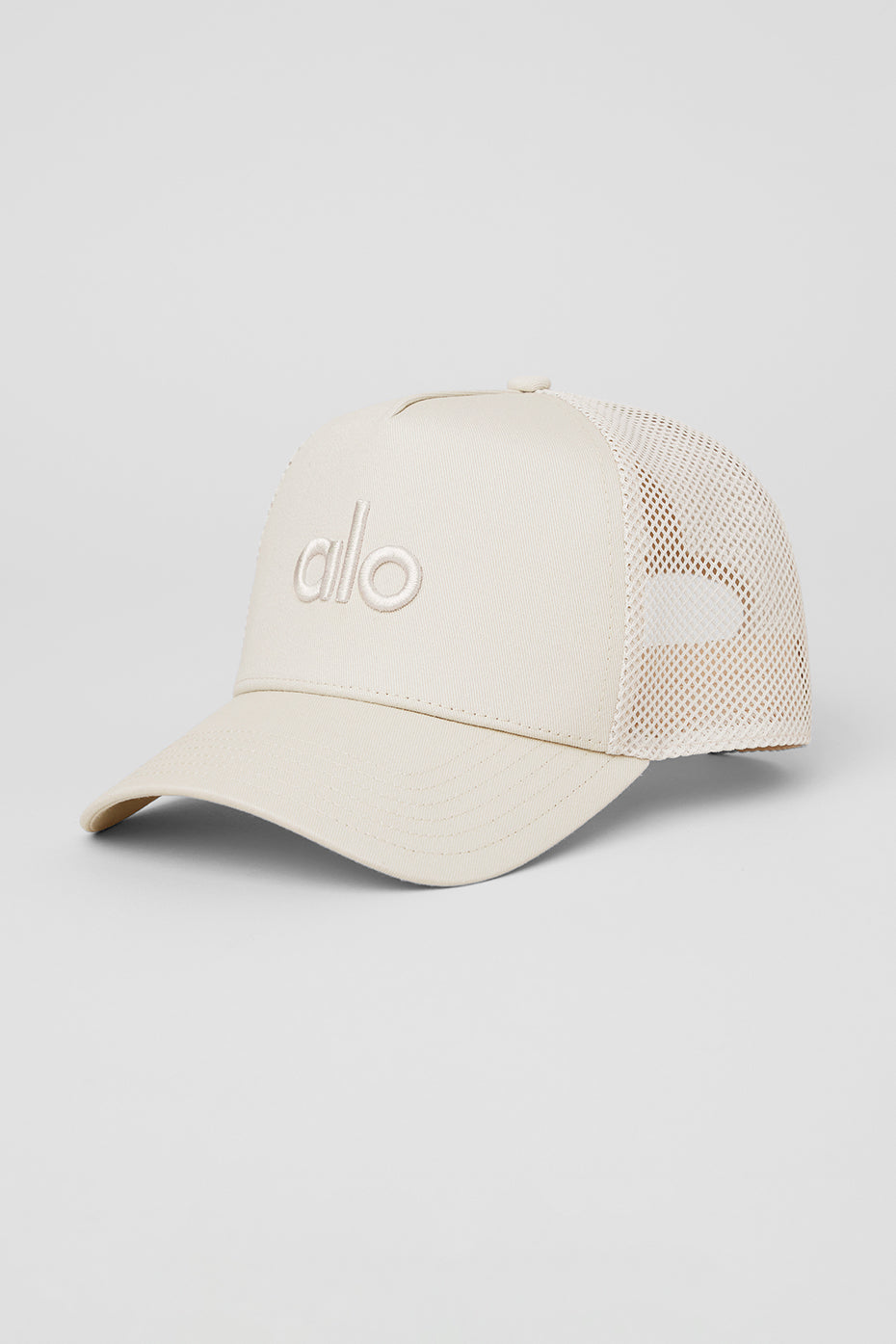 District Trucker Hat   Bone