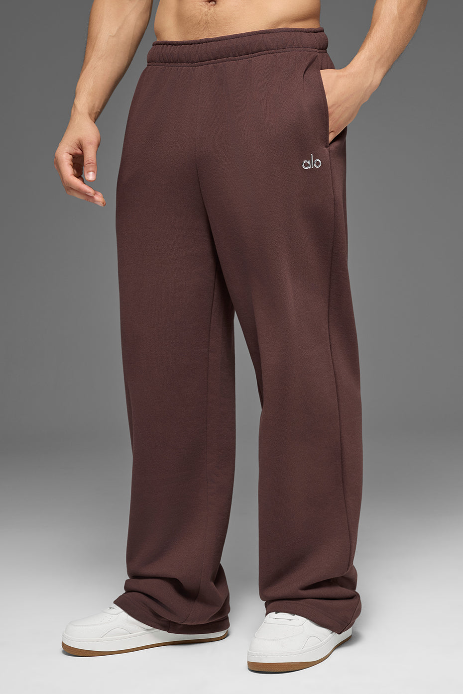 Accolade Straight Leg Sweatpant   Brownstone