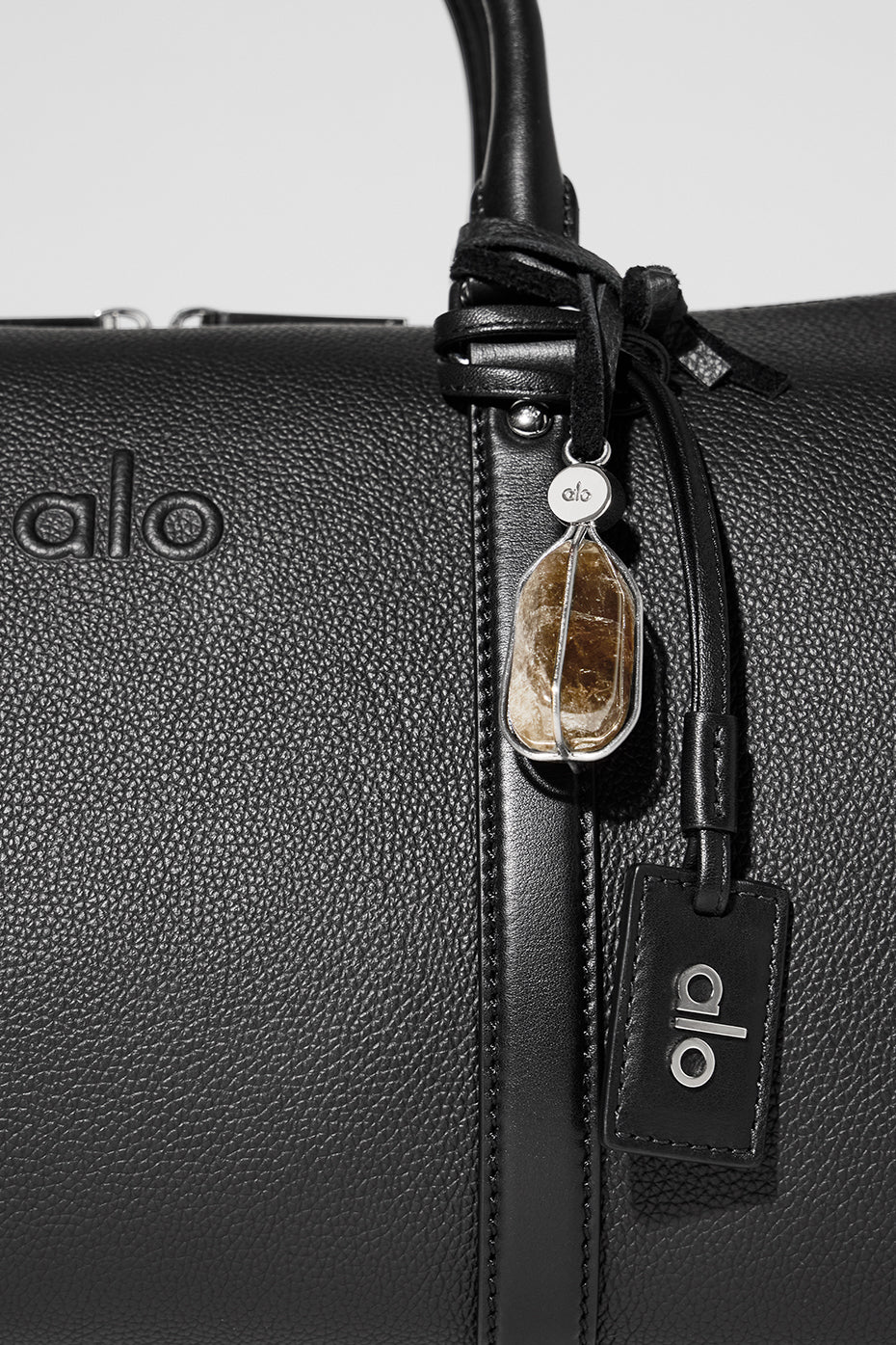 Alternative view of ALO Intention Crystal   Smoky Quartz/Chrome