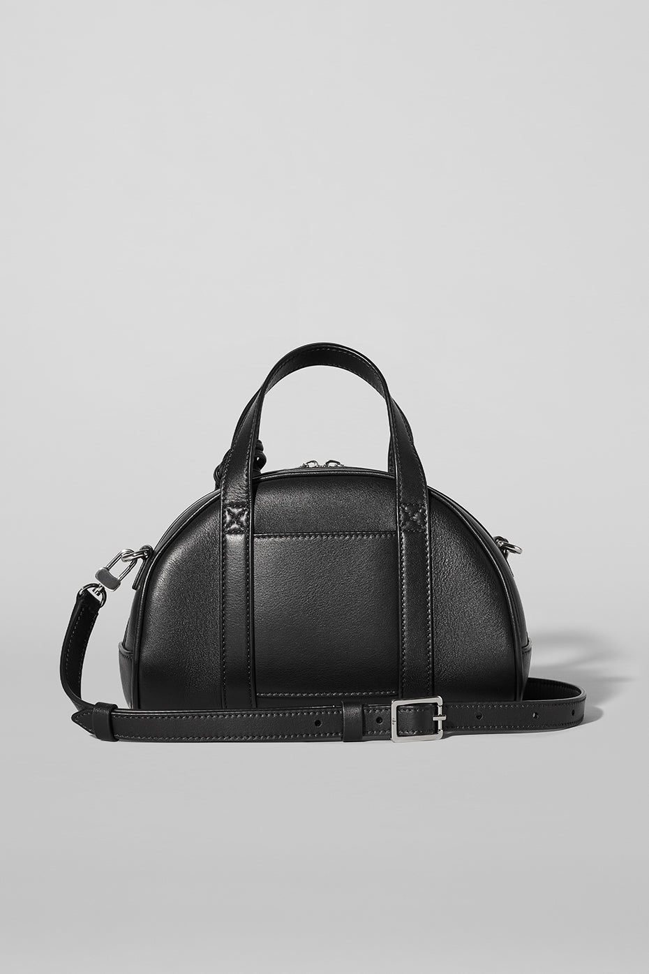 Alternative view of ALO Mini Odyssey   Black Leather