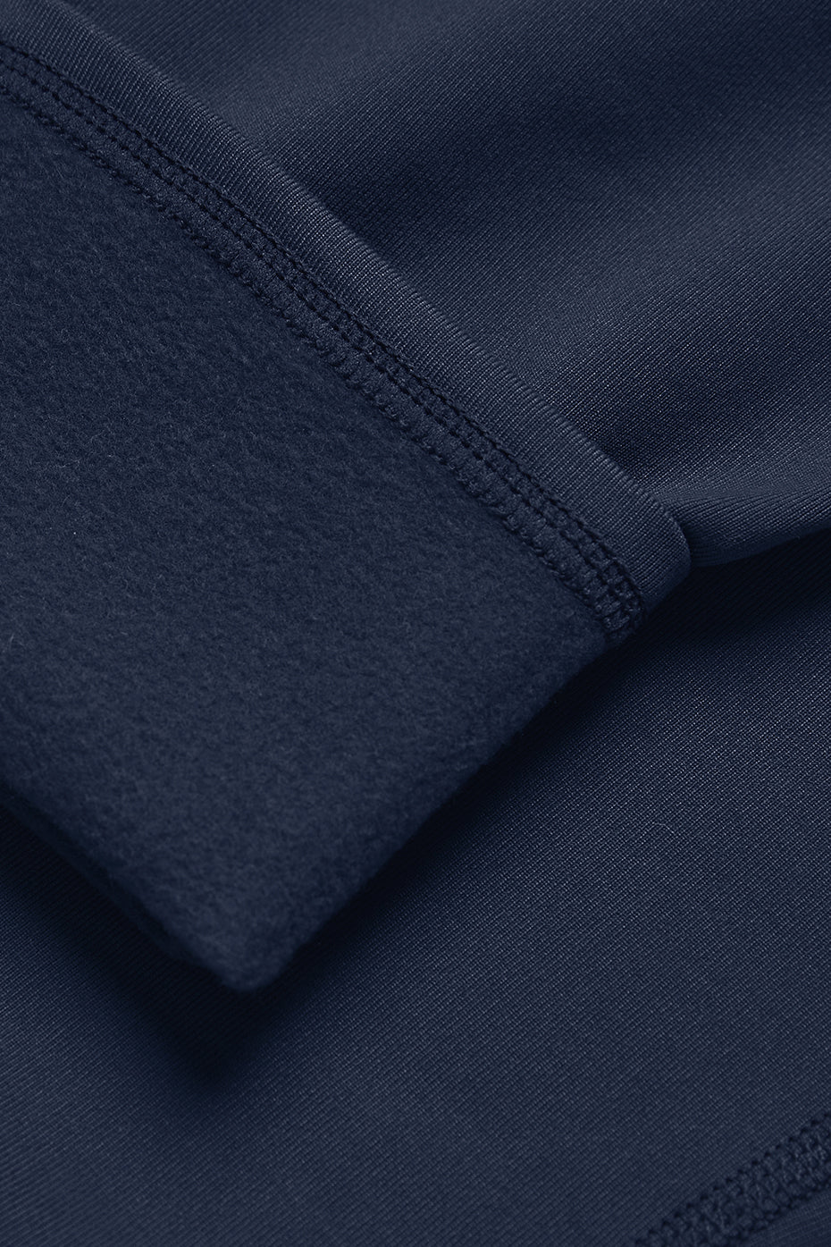 Alternative view of Airbrush Winter Warm High Waist Nocturne Legging   Navy