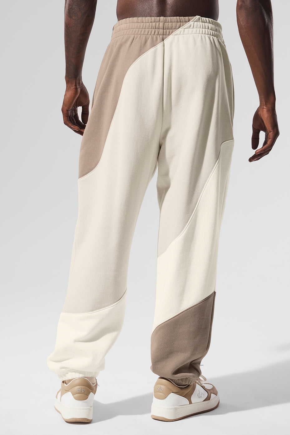 Alternative view of Make Waves Sweatpant   Ivory/Bone/Gravel