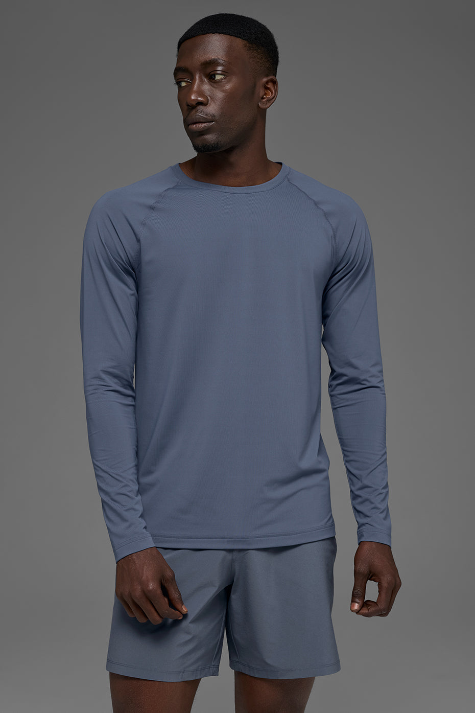 Idol Crewneck Long Sleeve   Bluestone