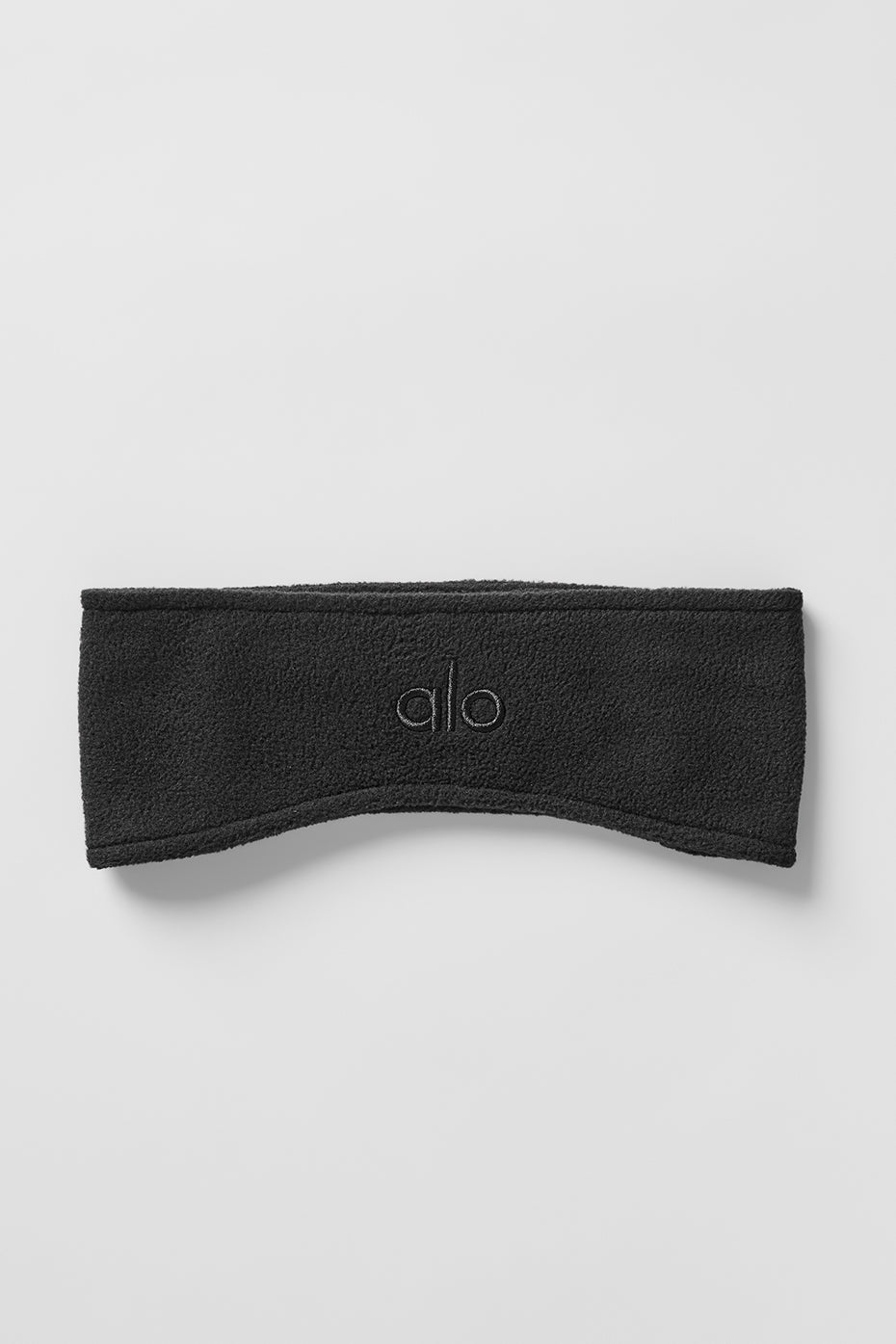 Alternative view of Polar Fleece Ear Warmer   Black