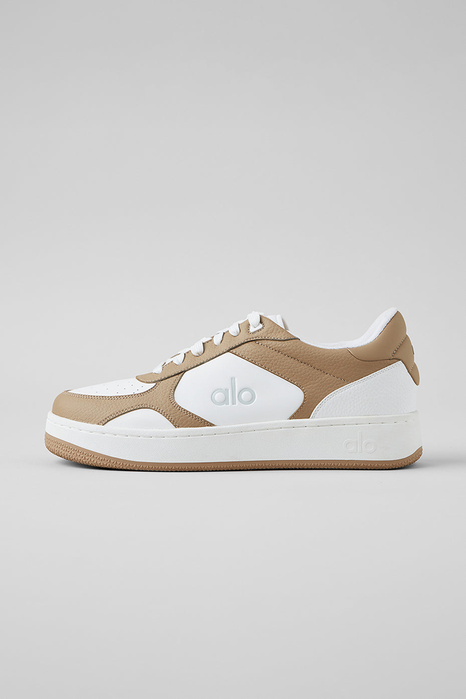 Alternative view of ALO Recovery Mode Sneaker   Gravel/White