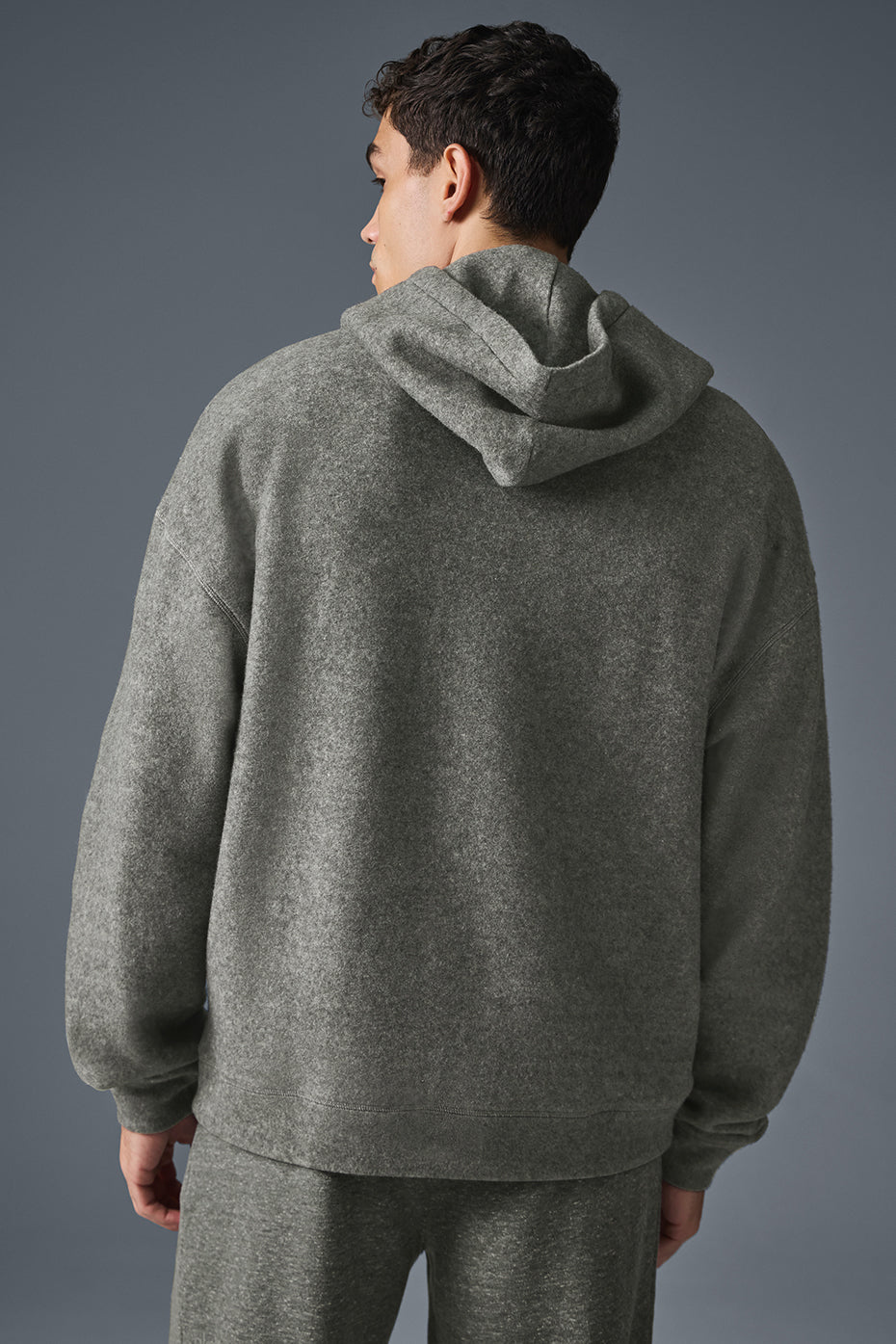 Alternative view of Triumph Restore Hoodie   Grey Triblend