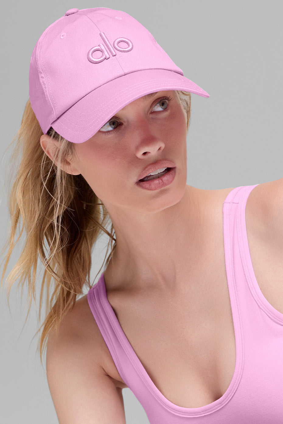 Alternative view of Off Duty Cap   Candy Heart Pink