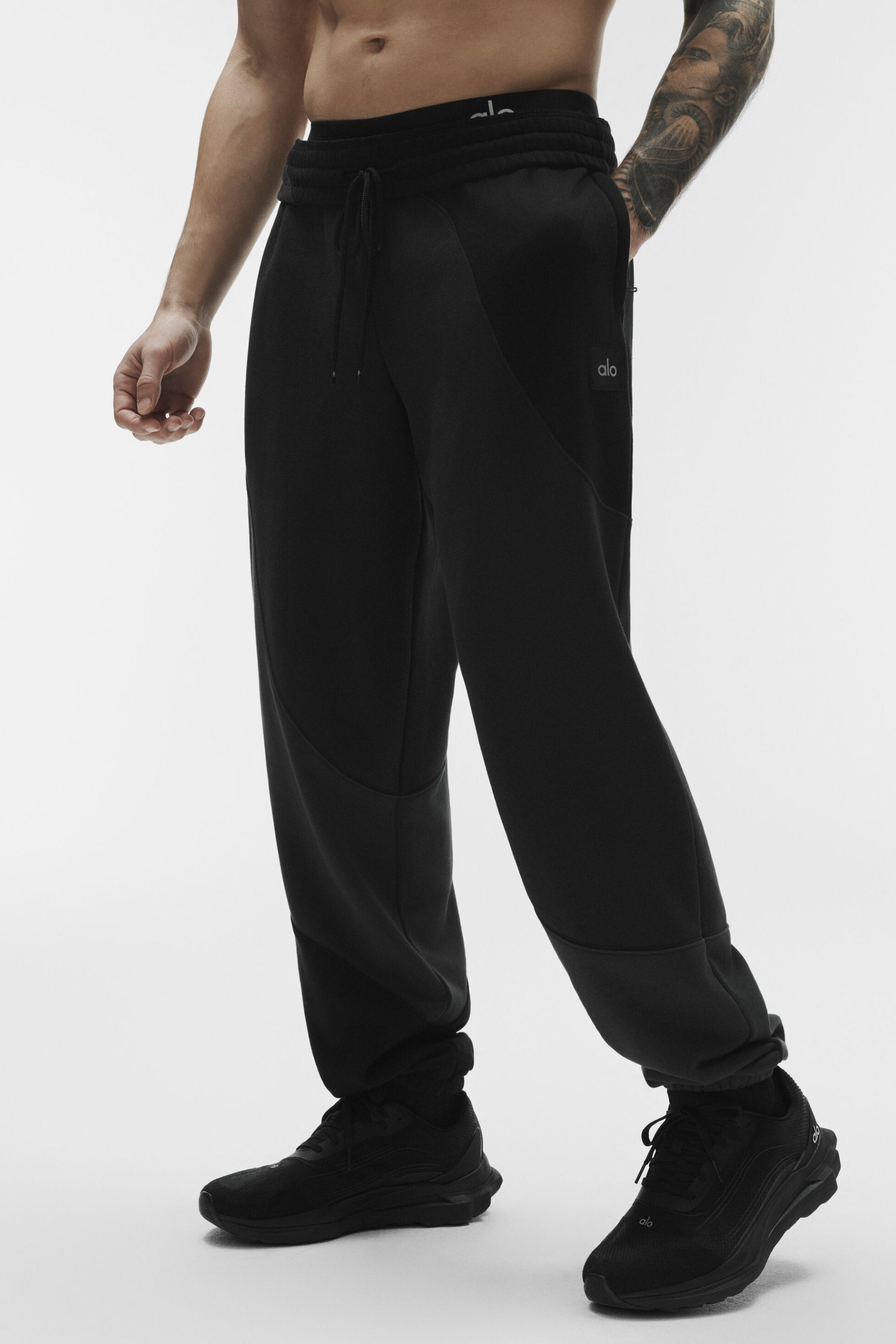 Make Waves Sweatpant   Vintage Black Tonal