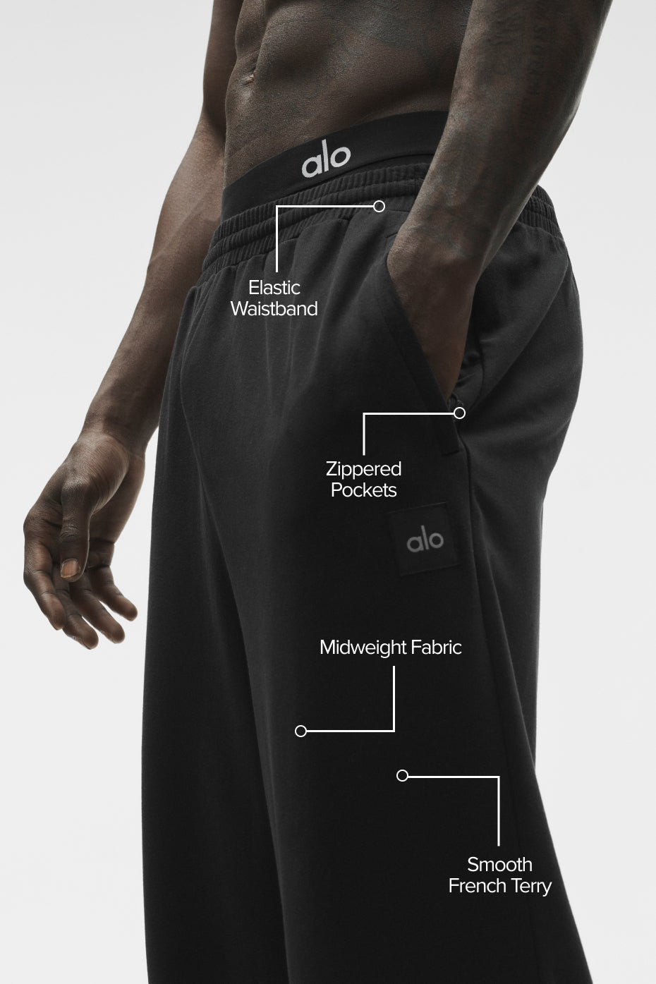 Alternative view of Double Take Straight Leg Pant   Black