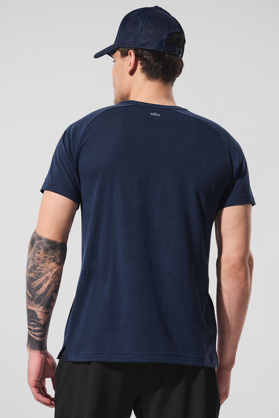 Alternative view of Triumph Raglan Tee   Navy