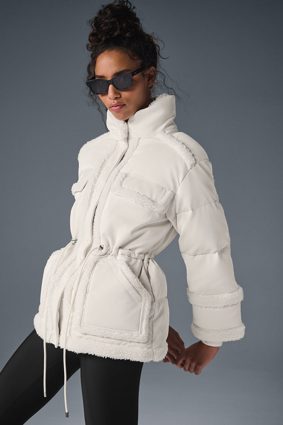 Alternative view of Ice Breaker Puffer Jacket   Ivory