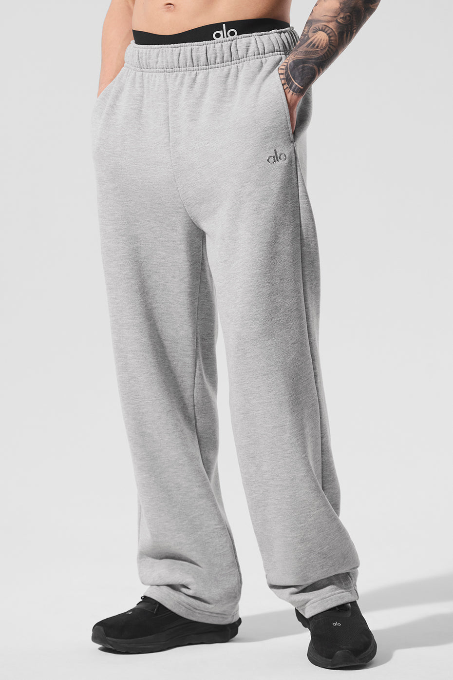 Accolade Straight Leg Sweatpant   Athletic Heather Grey