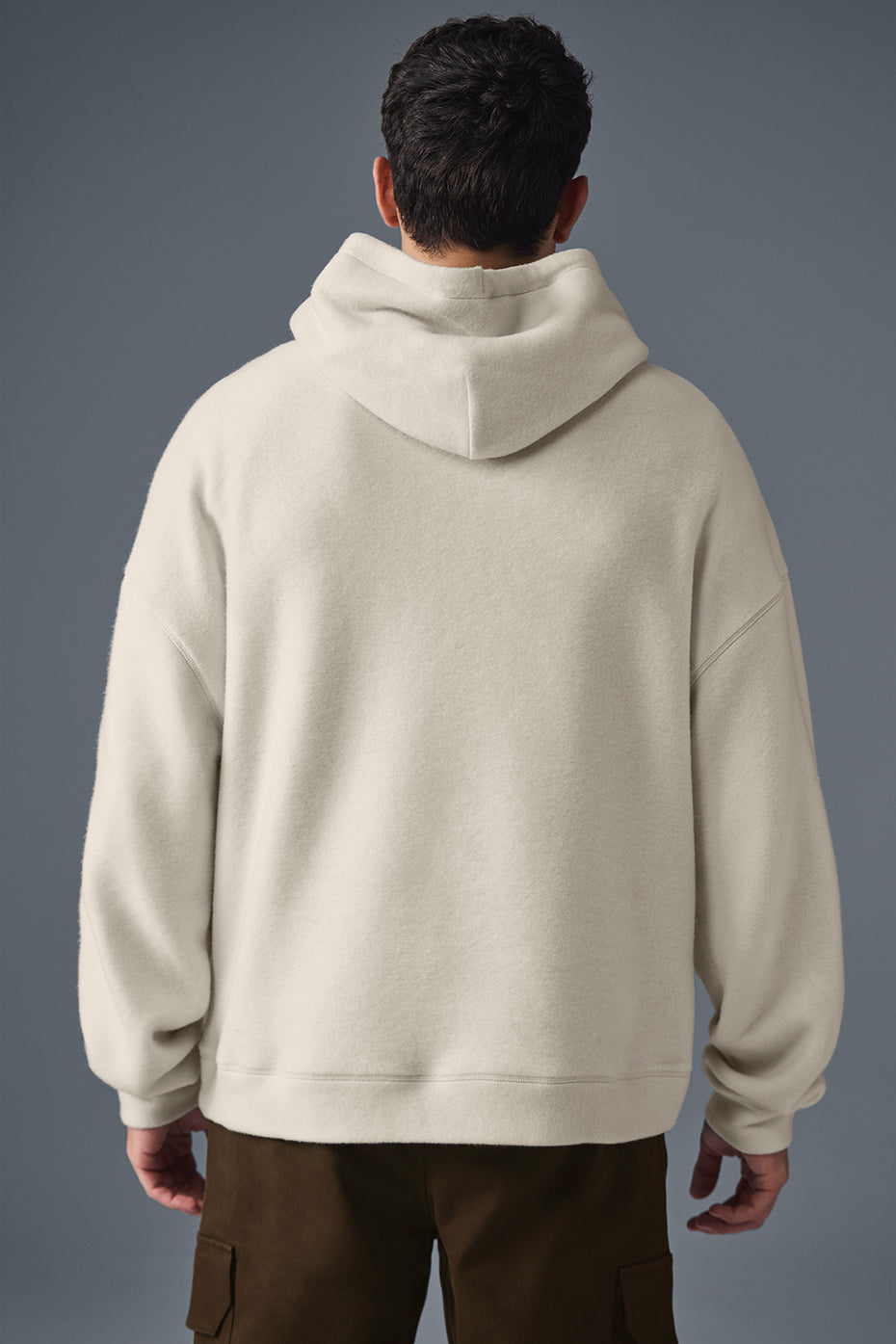 Alternative view of Triumph Restore Hoodie   Bone