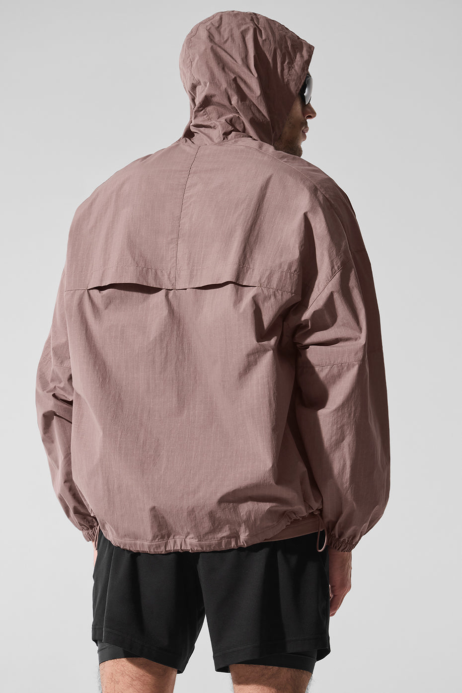 Alternative view of Vantage Nylon Ripstop Track Jacket   Mushroom