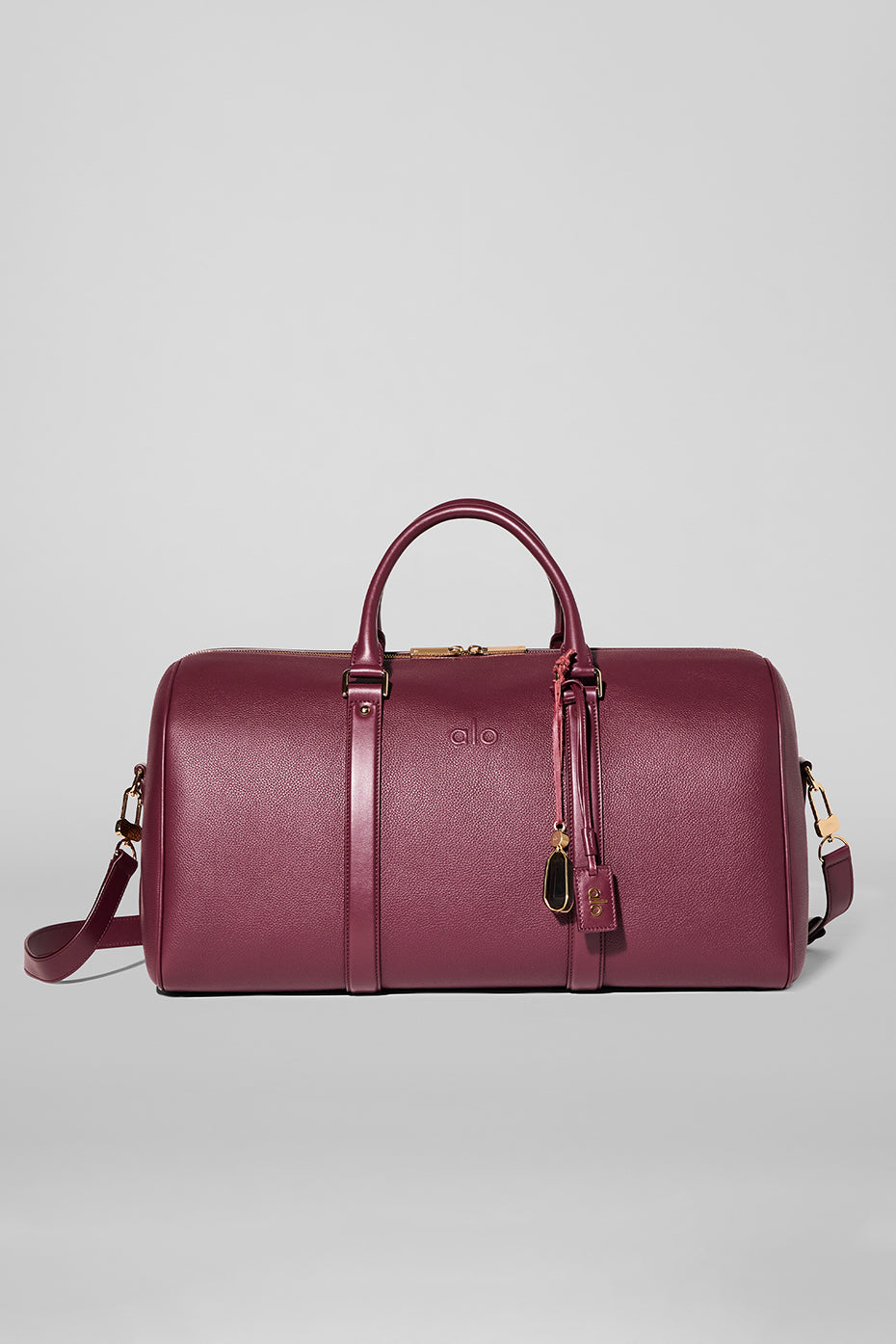 Alternative view of ALO Voyage Duffle   Bordeaux Leather
