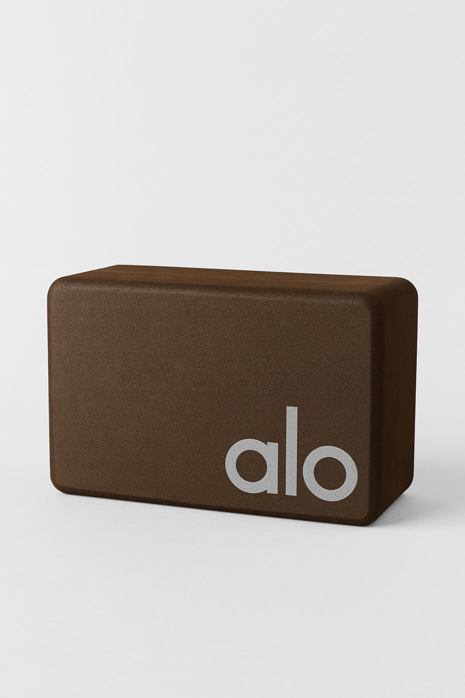 Alternative view of Uplifting Yoga Block   Espresso/Silver