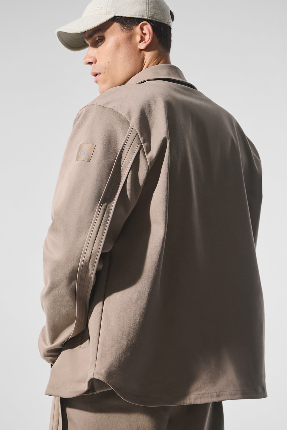 Alternative view of Edition Sueded Jacket   Gravel