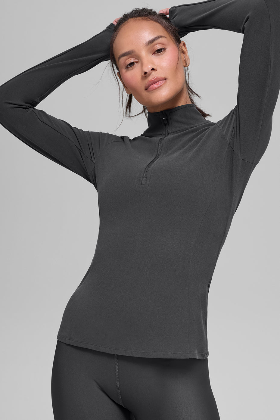 Alosoft 1/2 Zip Rapid Pullover   Anthracite