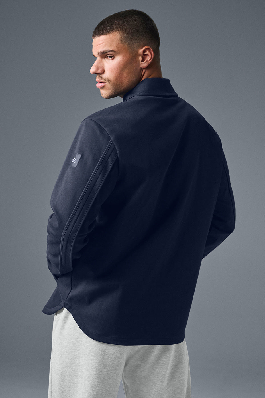Alternative view of Edition Sueded Jacket   Navy