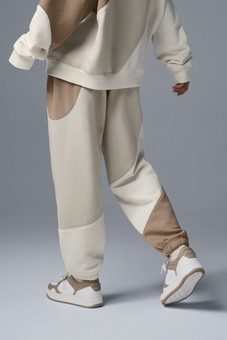 Alternative view of Make Waves Sweatpant   Ivory/Bone/Gravel