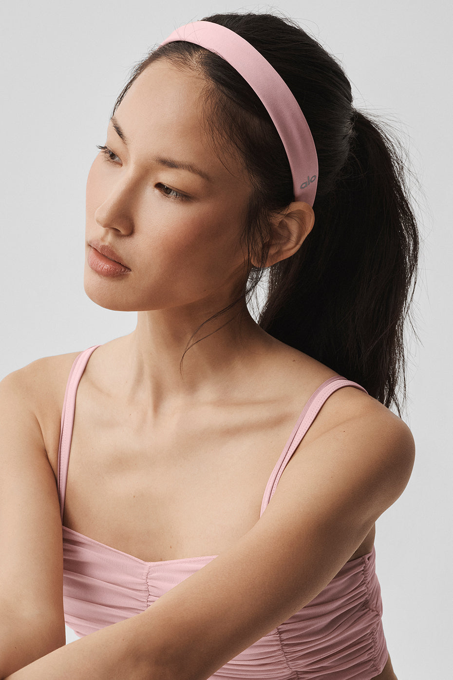 Airlift So Smooth Headband   Vintage Pink