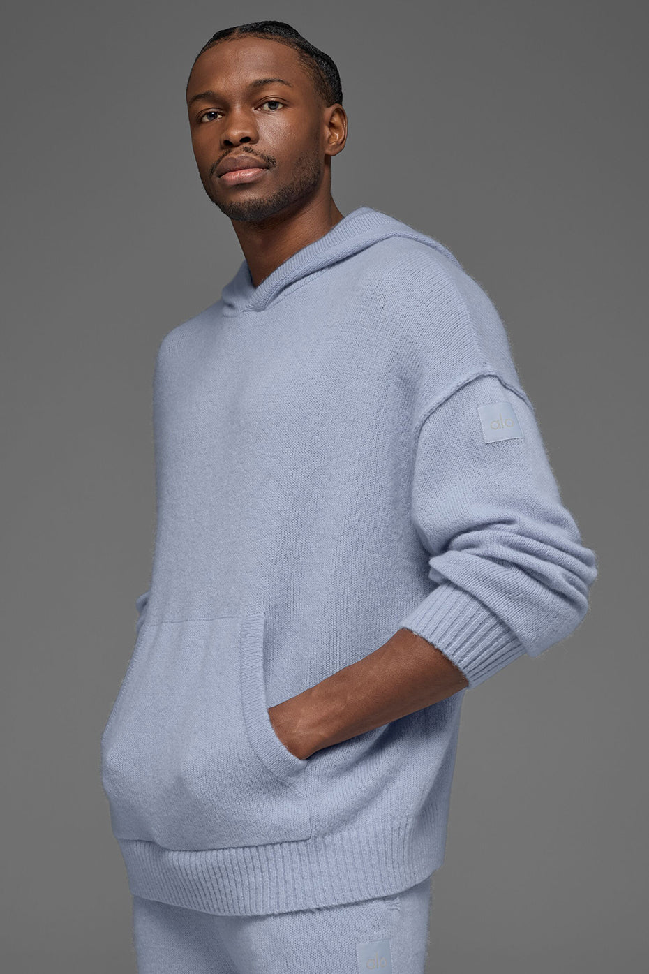 Wool Cashmere New Class Hoodie   Winter Frost