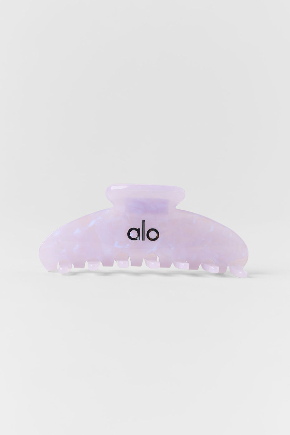 Alternative view of 90's Claw Clip   Light Provence Blue Marble