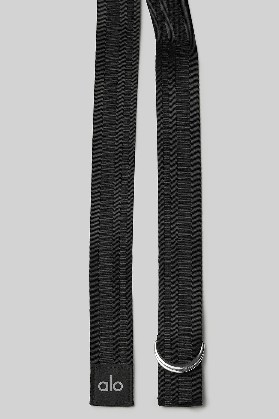 Alternative view of Extra Long Yoga Strap   Black