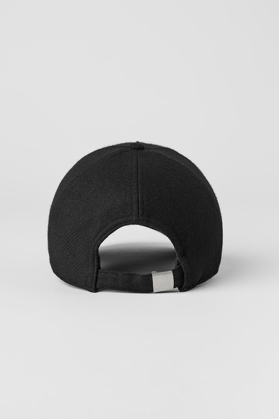 Alternative view of Wool Blend District Trucker Hat   Black
