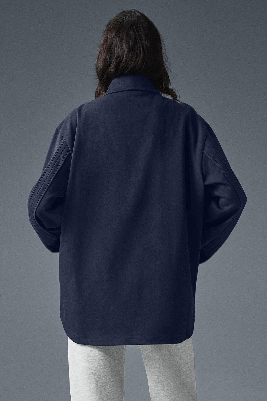 Alternative view of Edition Sueded Jacket   Navy