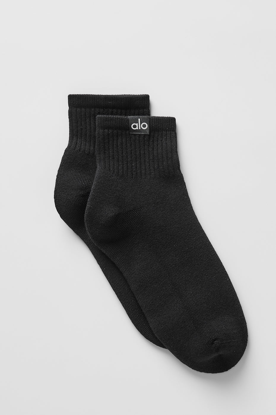 Quarter Crew Street Sock   Black