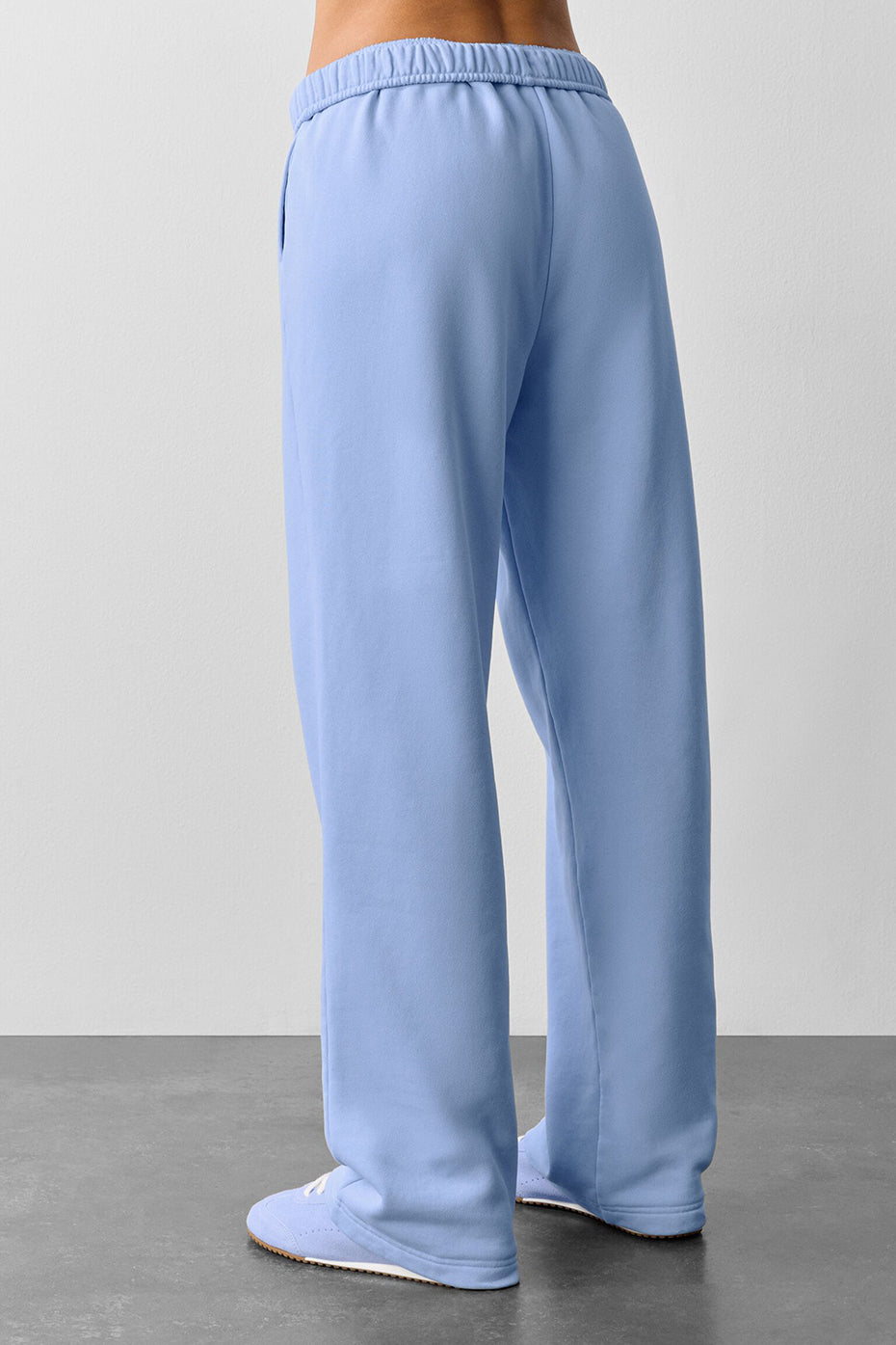 Alternative view of Accolade Straight Leg Sweatpant   Light Provence Blue