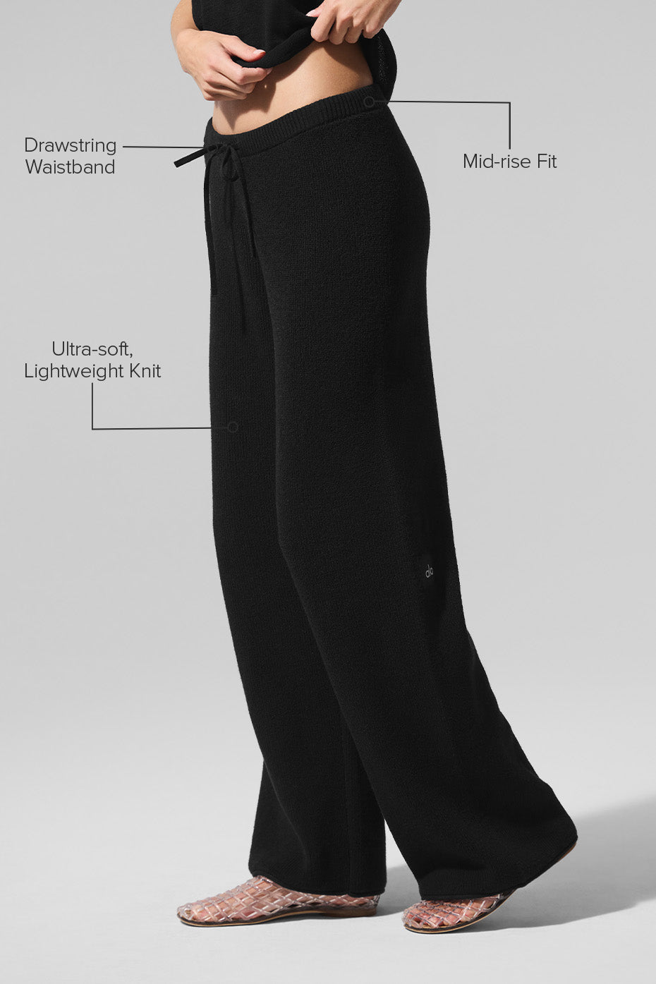 Alternative view of Supernatural Sweater Pant   Black