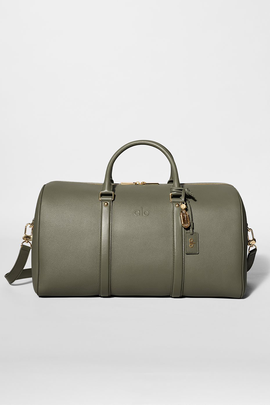 ALO Voyage Duffle   Olive Tree Leather