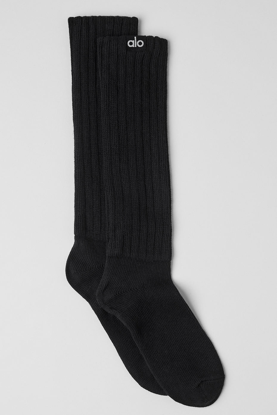 Unisex Scrunch Sock   Black