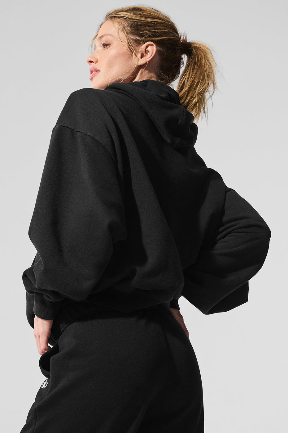 Alternative view of Accolade Hoodie   Black