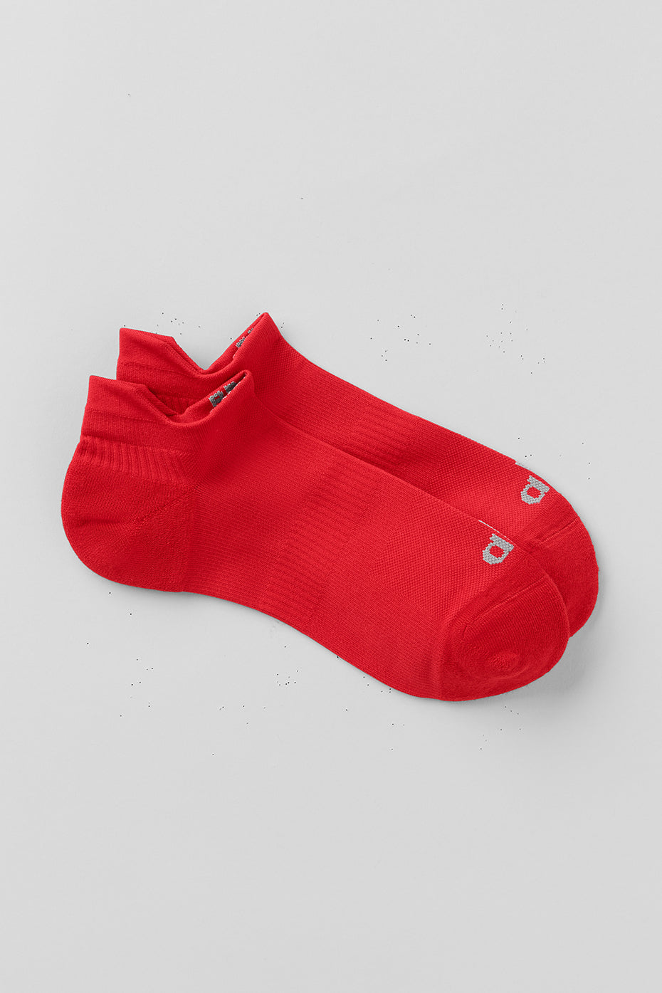 Unisex Performance Tab Sock   Bright Red