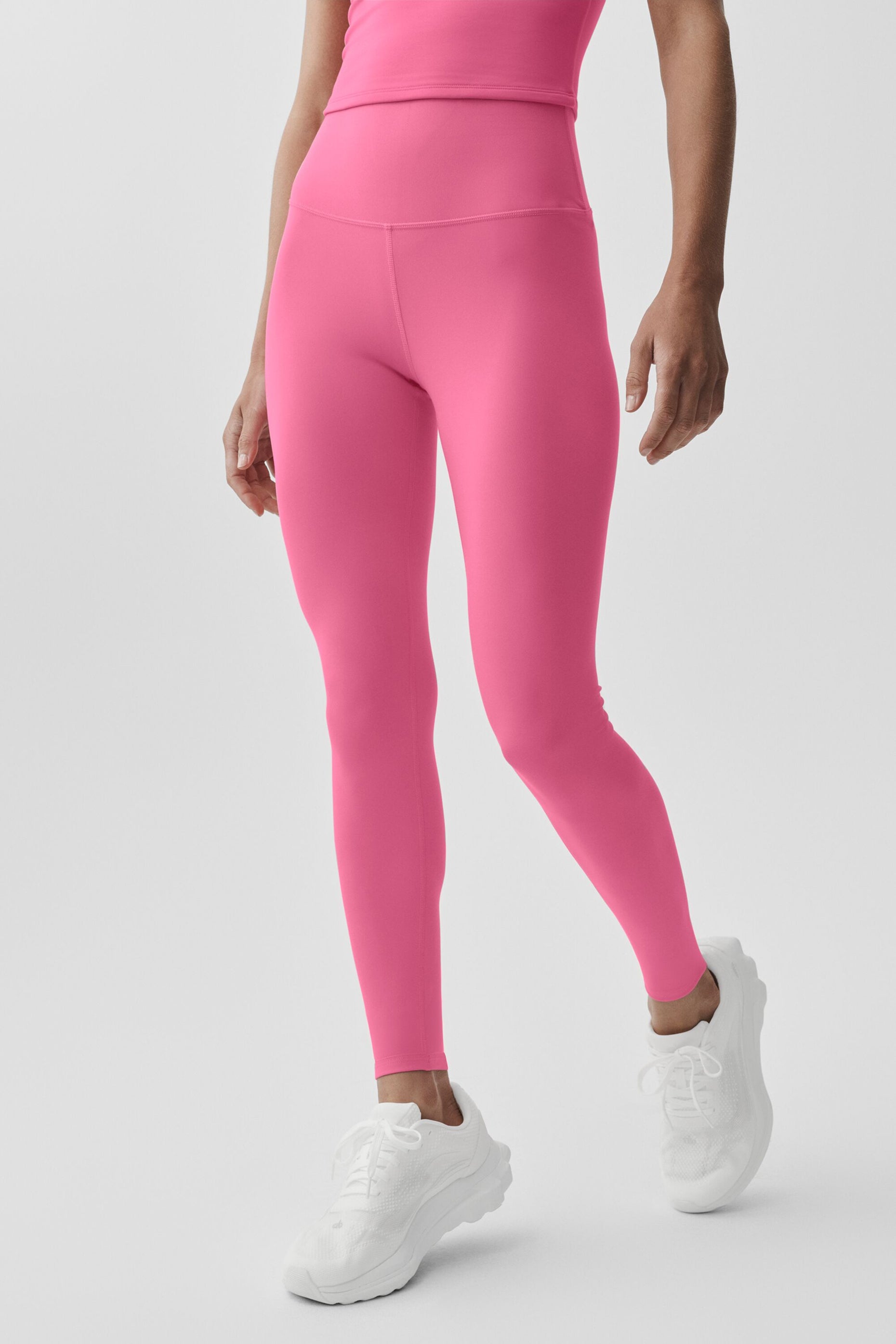 Alternative view of ALO Softsculpt High Waist Legging   Paradise Pink