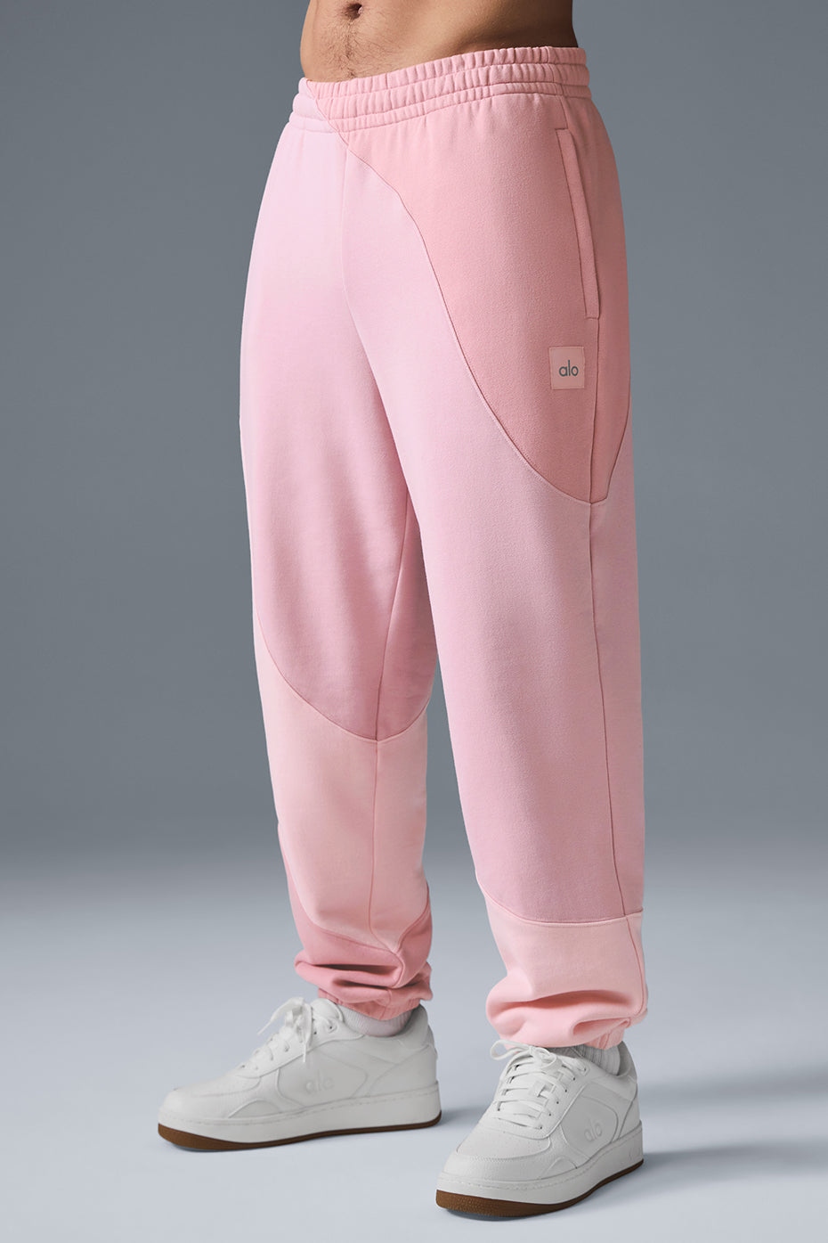 Alternative view of Make Waves Sweatpant   Sunset Pink Tonal