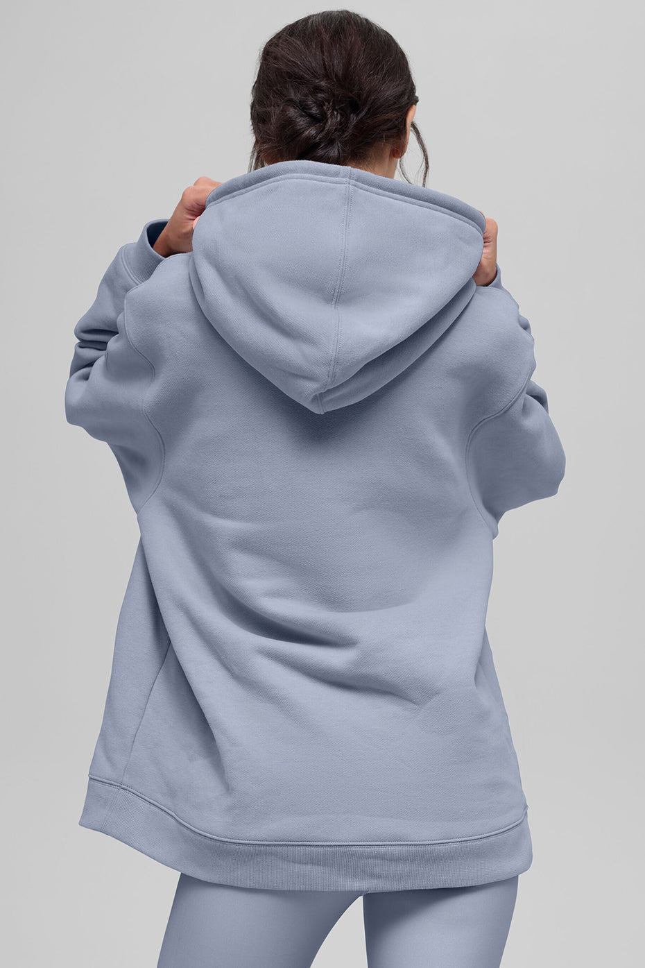 Alternative view of Renown Heavy Weight Hoodie   Winter Frost