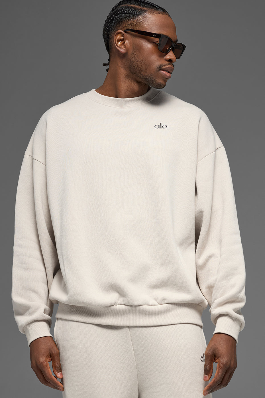 Accolade Crew Neck Pullover   Bone