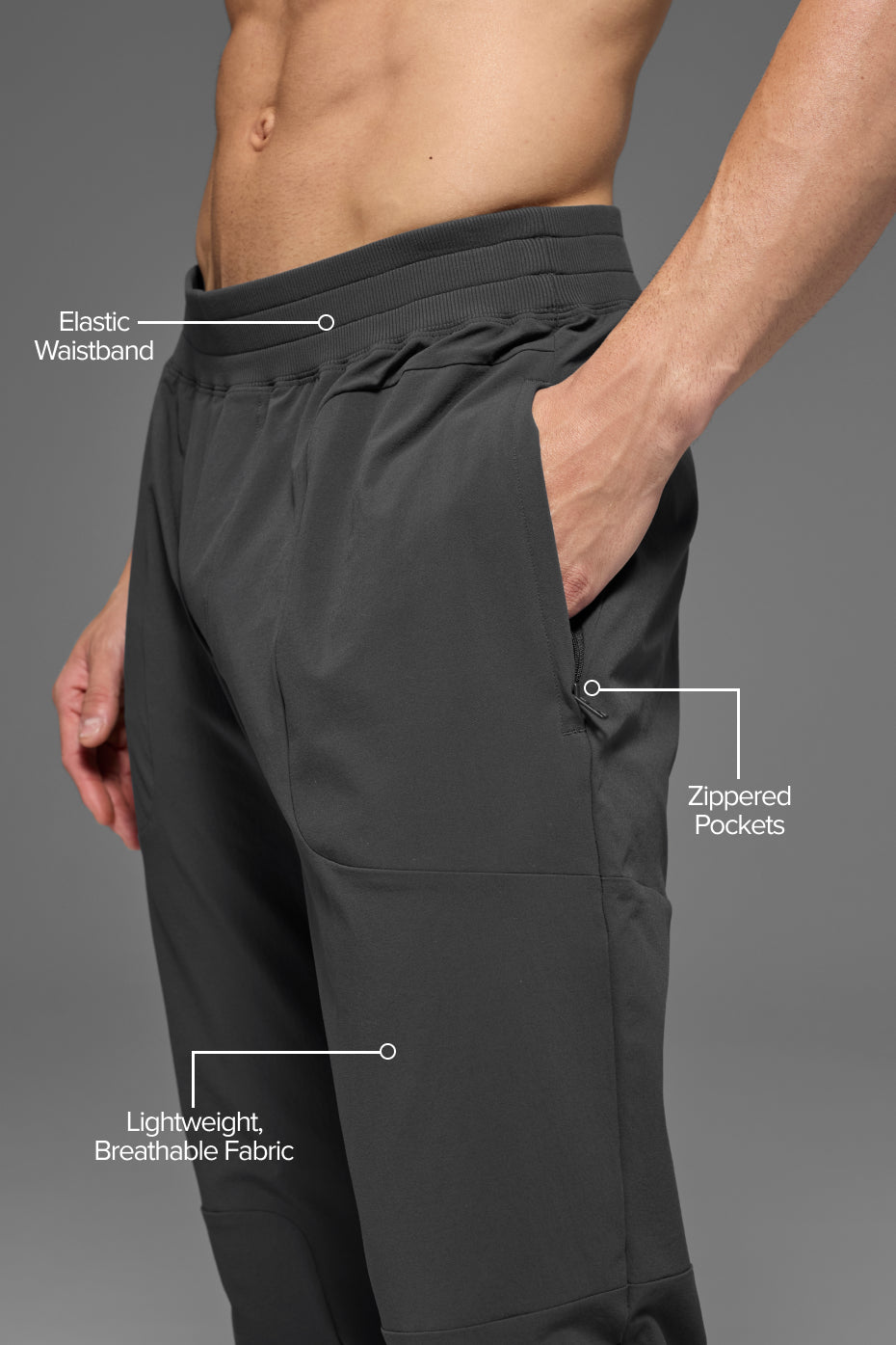 Alternative view of Co Op Pant (Regular)   Anthracite