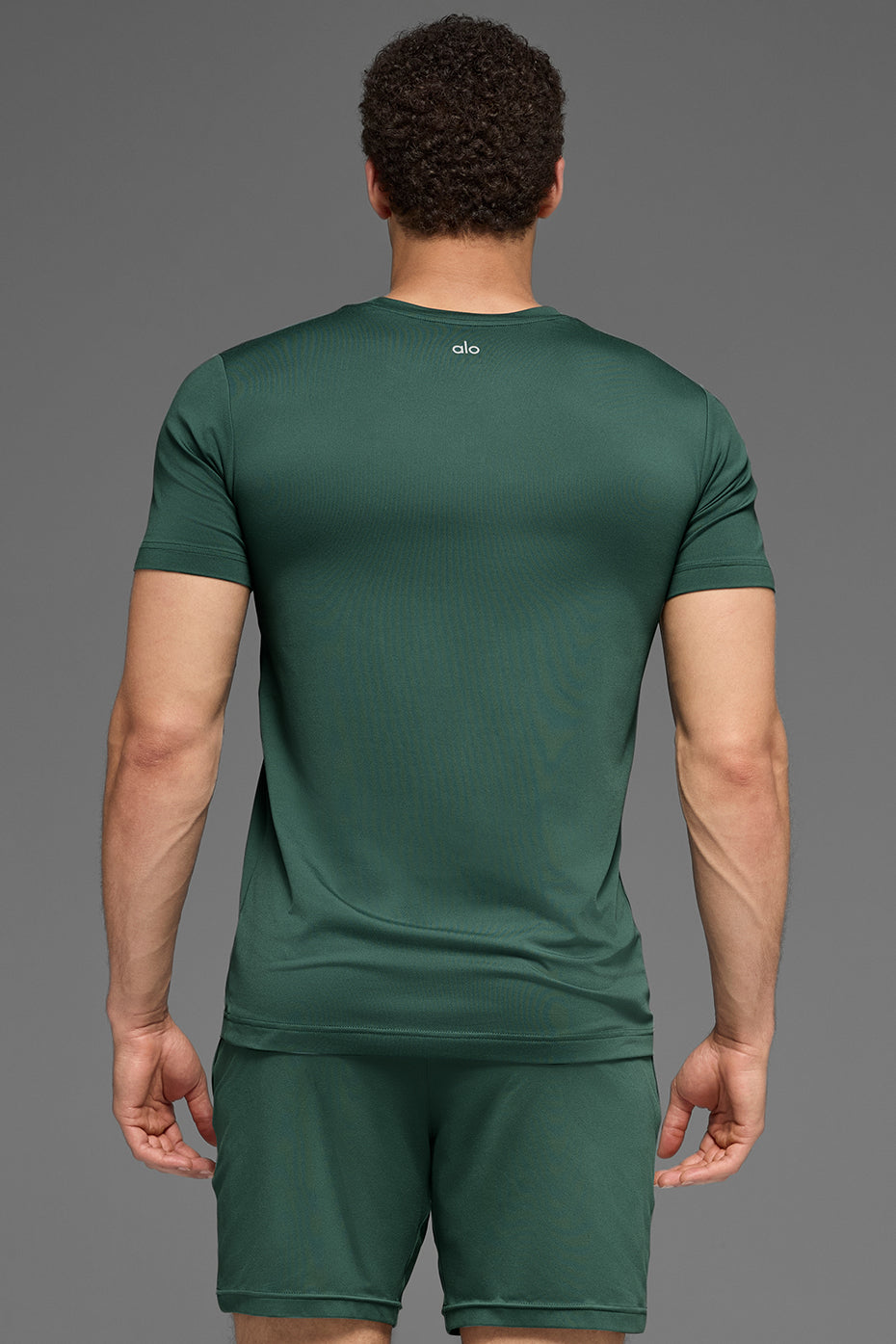 Alternative view of Conquer Reform Crewneck Short Sleeve   Clover Green