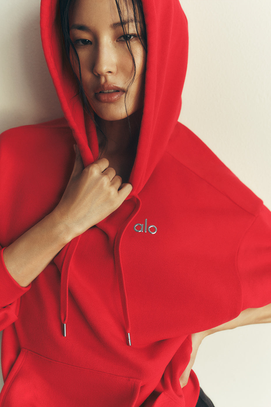 Accolade Hoodie   Bright Red