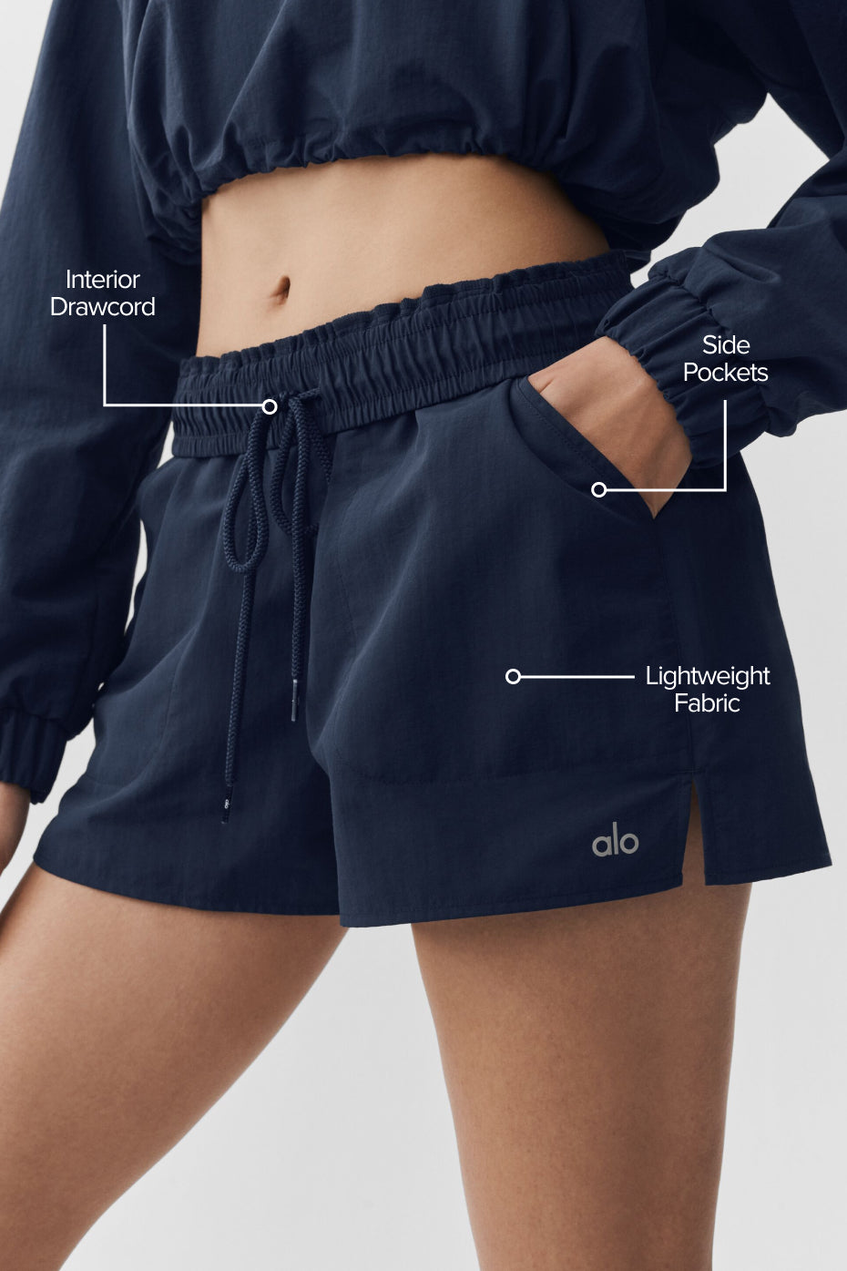 Alternative view of Alumni Short   Navy