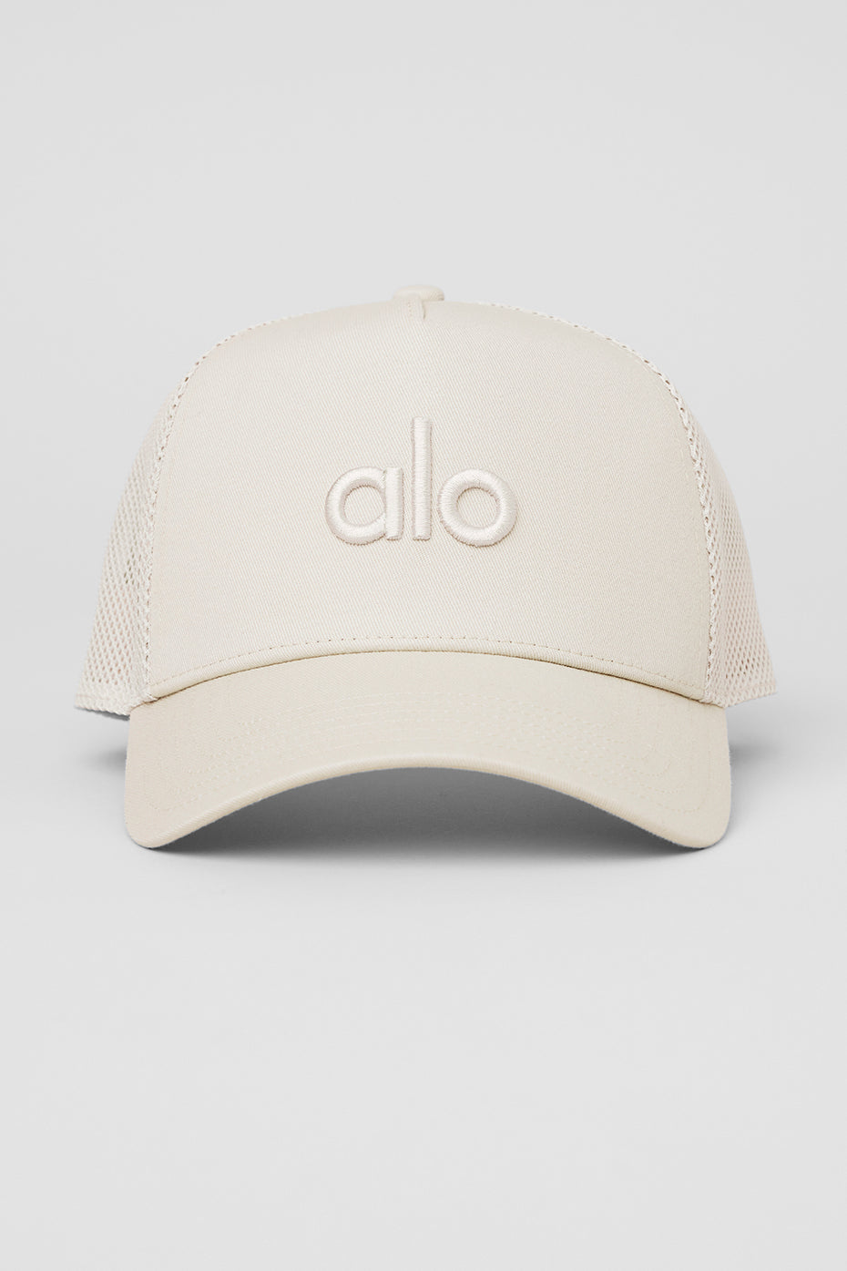Alternative view of District Trucker Hat   Bone