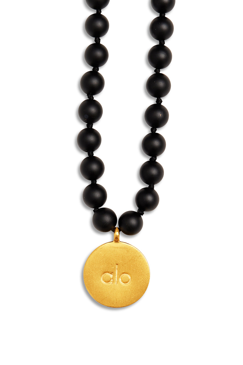 Alternative view of Black Onyx Mala Necklace